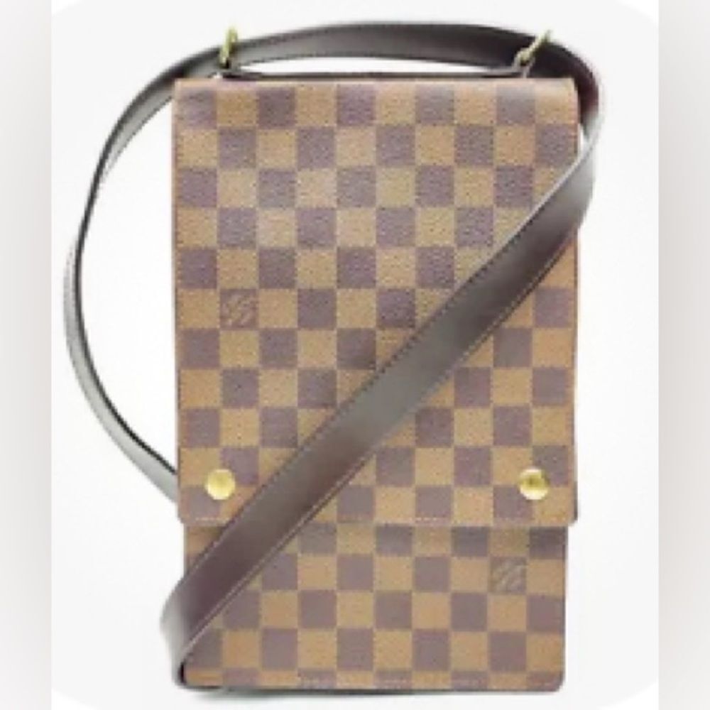 RARE!! AUTH LOUIS VUITTON HARD CASE CROSSBODY